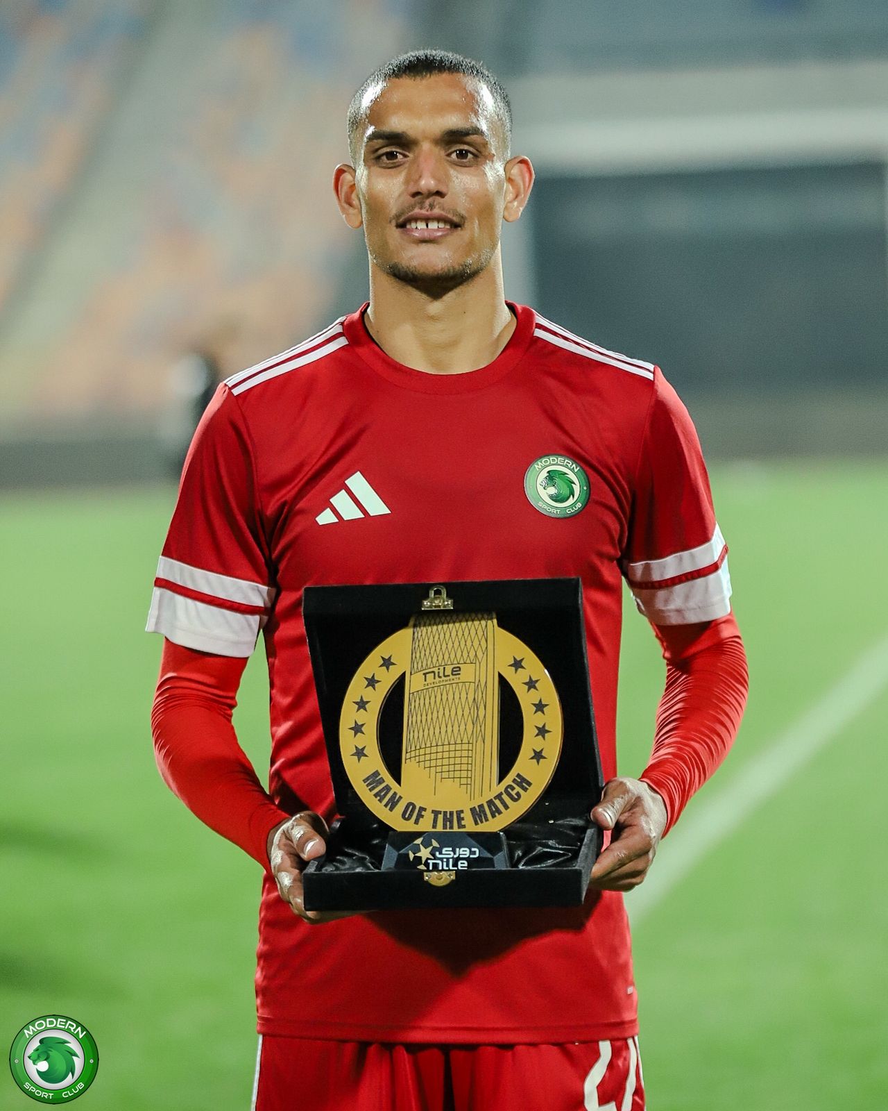 غنام محمد رجل مباراة مودرن سبورت والإسماعيلي في الدوري