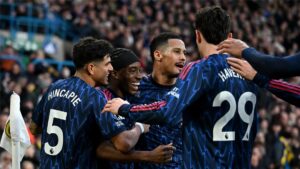 ترتيب الدوري الإنجليزي بعد فوز آرسنال على ليدز يونايتد