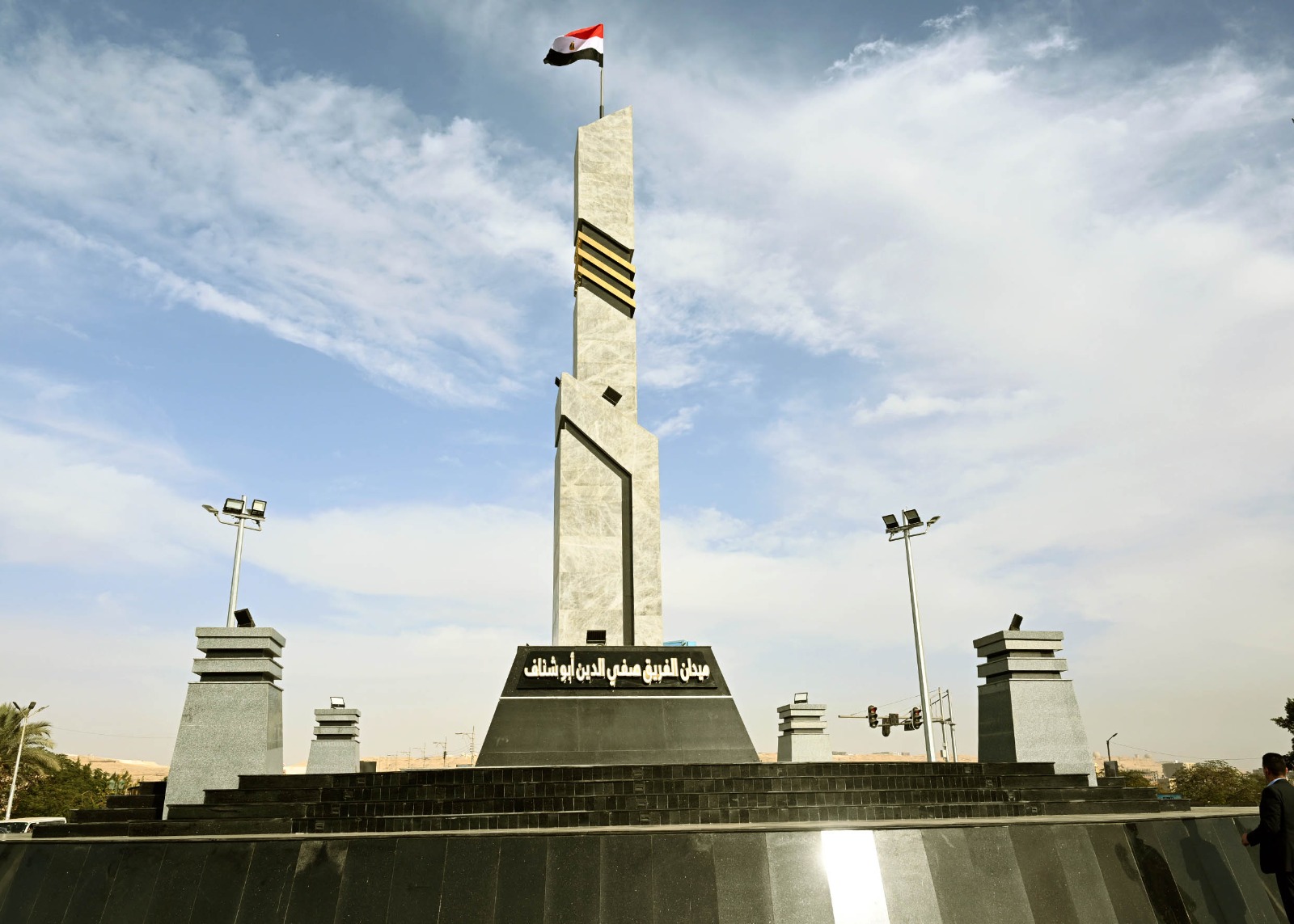 رئيس الوزراء يتفقد تطوير ميدان الفريق "صفي الدين أبو شناف" بالمنيا.. صور