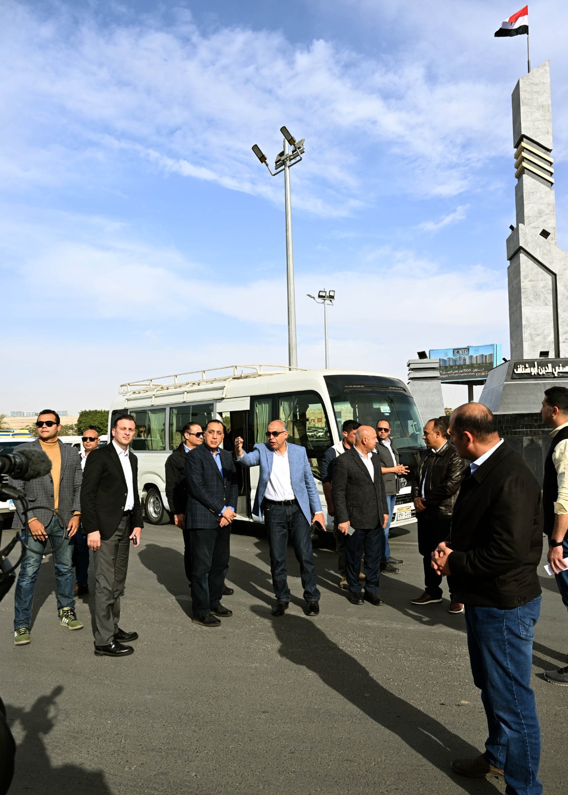 رئيس الوزراء يتفقد تطوير ميدان الفريق "صفي الدين أبو شناف" بالمنيا.. صور