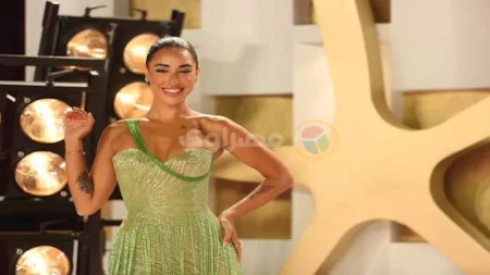 بالأحمر الناري.. آية سماحة بلوك جريء في حفل Joy Awards بالأحمر الناري.. آية سماحة بلوك جريء في حفل Joy Awards