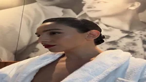 بالتايجر والفرو.. سلمى أبو ضيف تتألق بإطلالة جريئة