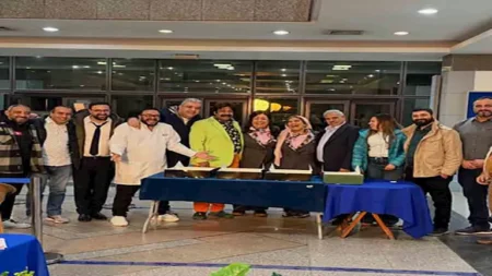 رمضان 2026.. نجوم مسلسل "السوق الحرة" يحتفلون بانطلاق التصوير