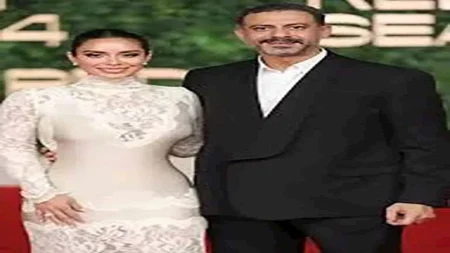 الأناقة تخطف الأنظار.. بسنت شوقي وفراج بإطلالة جذابة في حفل Joy Awards