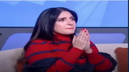 انهيار وبكاء ميرنا وليد أثناء حديثها عن عائلتها.. فيديو انهيار وبكاء ميرنا وليد أثناء حديثها عن عائلتها.. فيديو