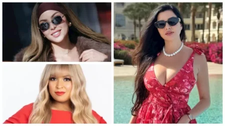 جيهان الشماشرجي بـ لوك جديد ولاميتا فرنجية جريئة.. 10 لقطات لنجوم الفن خلال 24 ساعة