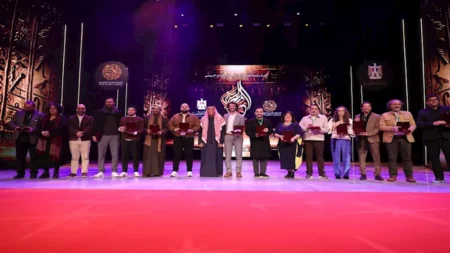 بالصور- كواليس ختام الدورة الـ 16 لمهرجان المسرح العربي