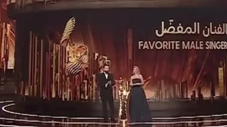 رغم فوزه بجائزتين.. فضل شاكر يغيب عن joy awards 2026 ويشارك برسالة صوتية