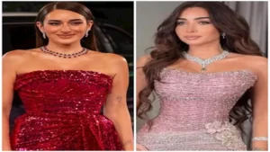 أناقة وجمال.. نجمات ظهرن بفساتين لامعة في حفل Joy Awards