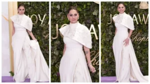 ياسمين رئيس تنشر صورًا من حفل Joy awards.. وزينة تعلق: "طول عمرك جميلة"