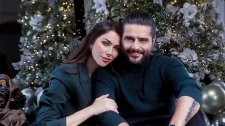 ناصيف زيتون ودانييلا رحمة يستقبلان مولودهما الأول