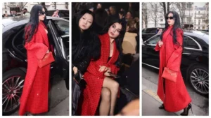 هيفاء وهبي تخطف الأنظار بإطلالة جريئة في أحد عروض الأزياء بباريس