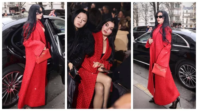 هيفاء وهبي تخطف الأنظار بإطلالة جريئة في أحد عروض الأزياء بباريس هيفاء وهبي تخطف الأنظار بإطلالة جريئة في أحد عروض الأزياء بباريس