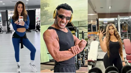 20 صورة لنجوم ونجمات الفن داخل "الجيم"