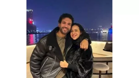 هكذا احتفلت إيمي سمير غانم بعيد ميلاد زوجها