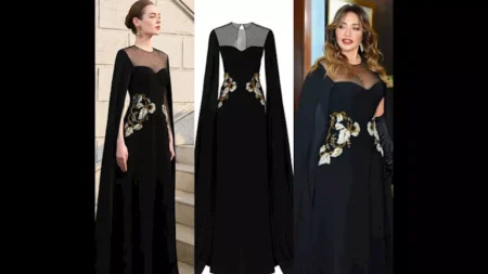 "ملكة الريد كاربت".. ليلى علوي بفستان ملكي أنيق وسعره مفاجأة