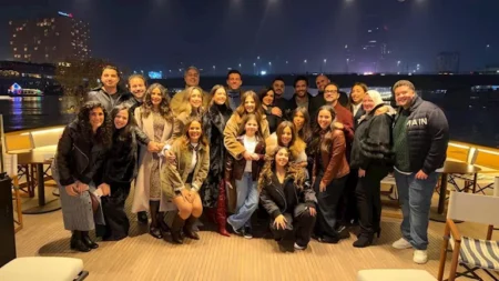 بالصور.. دنيا سمير غانم تحتفل بالعام الجديد وعيد ميلادها مع الأهل والأصدقاء بالصور.. دنيا سمير غانم تحتفل بالعام الجديد وعيد ميلادها مع الأهل والأصدقاء