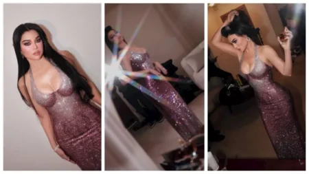 بفستان يبرز أنوثتها.. هيفاء وهبي تستعرض إطلالتها الجريئة من حفل لبنان