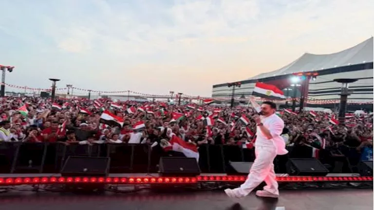 تامر حسني وحمادة هلال.. نجوم دعموا المنتخب في مشواره بأمم أفريقيا