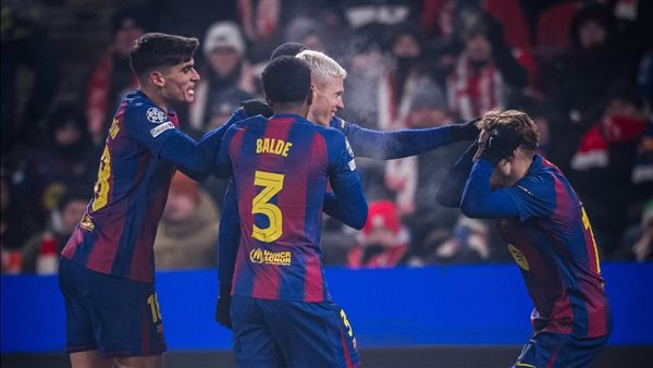 برشلونة يهزم سلافيا براج برباعية ويعزز آماله في دوري الأبطال برشلونة يهزم سلافيا براج برباعية ويعزز آماله في دوري الأبطال