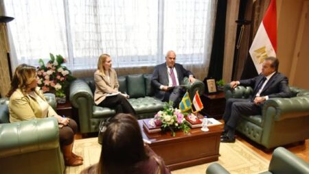 وزير الصحة يستقبل السفير السويدى لبحث تعزيز التعاون في القطاع الصحي