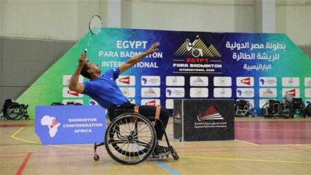 العاصمة الجديدة تستضيف النسخة الثالثة من بطولة مصر الدولية للريشة الطائرة البارالمبية