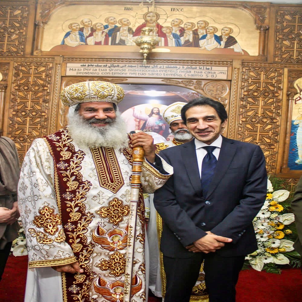 بسام راضي ينقل تهنئة الرئيس السيسي للجالية القبطية في إيطاليا بمناسبة عيد الميلاد المجيد 1 بسام راضي ينقل تهنئة الرئيس السيسي للجالية القبطية في إيطاليا بمناسبة عيد الميلاد المجيد