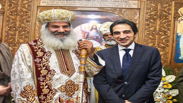 بسام راضي ينقل تهنئة الرئيس السيسي للجالية القبطية في إيطاليا بمناسبة عيد الميلاد المجيد بسام راضي ينقل تهنئة الرئيس السيسي للجالية القبطية في إيطاليا بمناسبة عيد الميلاد المجيد