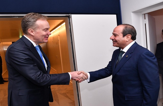 لقاء ترامب الأبرز.. نشاط الرئيس السيسي في دافوس (صور)