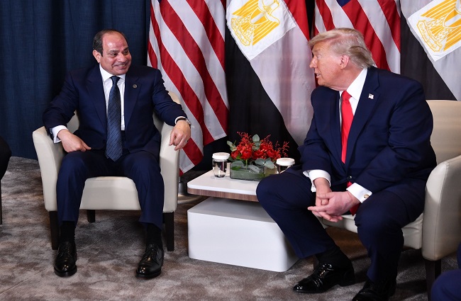 لقاء ترامب الأبرز.. نشاط الرئيس السيسي في دافوس (صور)