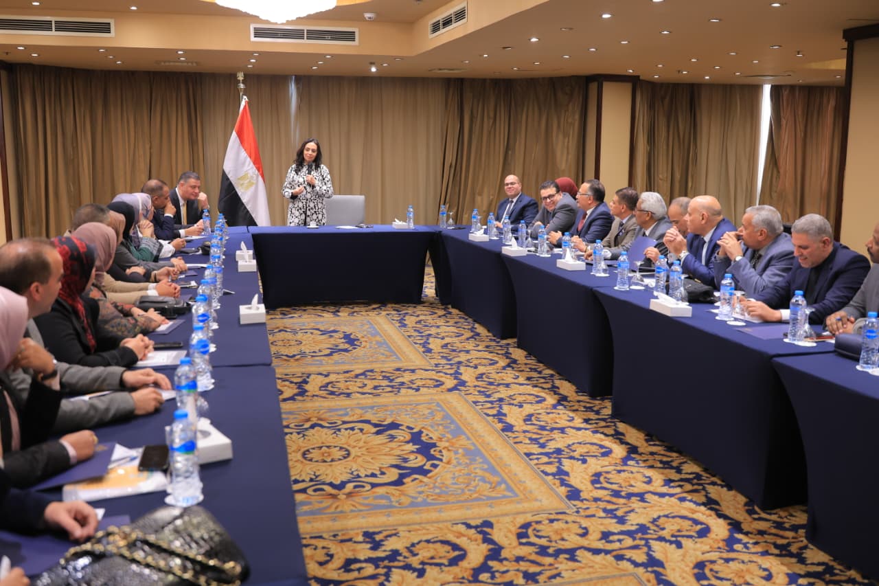 وزيرة التضامن تلتقي مديري مديريات التضامن الاجتماعي بالمحافظات