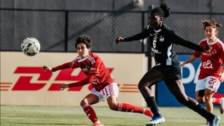 التعادل يحسم قمة مسار والأهلي في دوري الكرة النسائية التعادل يحسم قمة مسار والأهلي في دوري الكرة النسائية