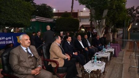 وزير الشباب يشهد ختام البطولة الدولية للتنس "ITF" بنادي التوفيقية وزير الشباب يشهد ختام البطولة الدولية للتنس "ITF" بنادي التوفيقية