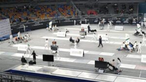 انطلاق منافسات فردي الناشئات بكأس العالم لسيف المبارزة بالقاهرة