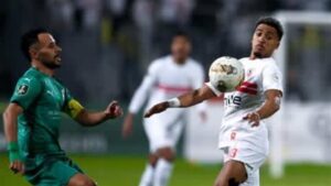 التعادل السلبي يحسم الشوط الأول بين المصري والزمالك