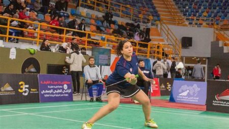 انطلاق منافسات البطولة مصر24للريشة الطائرة بالعاصمة الجديدة