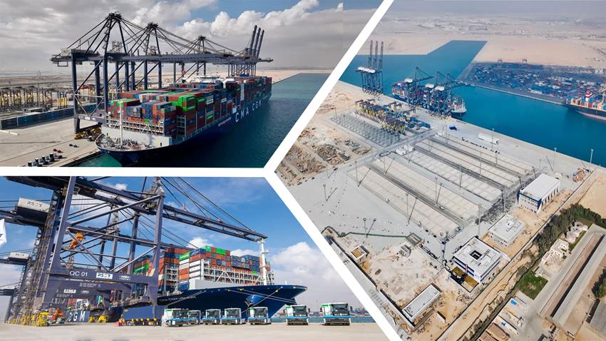 كل ما تريد معرفته عن محطة البحر الأحمر لتداول الحاويات رقم 1 بميناء السخنة (صور) 1 كل ما تريد معرفته عن محطة البحر الأحمر لتداول الحاويات رقم 1 بميناء السخنة (صور)