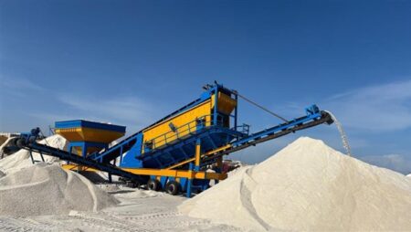 "النصر للملاحات" تصدر أكبر شحنة ملح في تاريخها من ميناء العريش