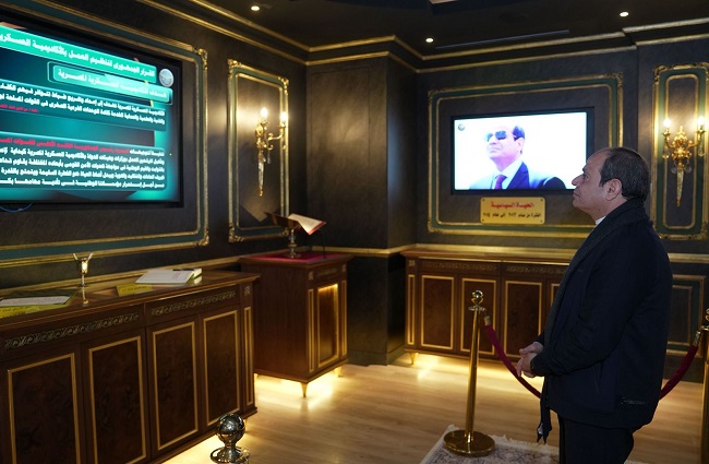 رسائل رئاسية حاسمة أبرزها.. تفاصيل زيارة السيسي الأكاديمية العسكرية (فيديو وصور)