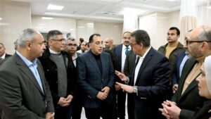 رئيس الوزراء يتفقد الأعمال النهائية لمشروع مستشفى بولاق الدكرور العام بالجيزة رئيس الوزراء يتفقد الأعمال النهائية لمشروع مستشفى بولاق الدكرور العام بالجيزة