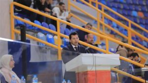 وزيرا الشباب والتعليم العالي يشهدان فعاليات افتتاح دوري الجامعات والمعاهد المصرية
