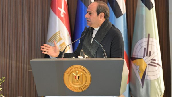 السيسي يكشف الهدف من زيارة الأكاديمية العسكرية السيسي يكشف الهدف من زيارة الأكاديمية العسكرية