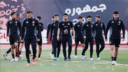 دوري أبطال إفريقيا| الأهلي ينهي مرانه الأول في تنزانيا