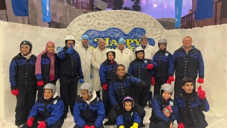 بحضور دولي .. الأولمبياد الخاص المصري يحتفل باليوم العالمي للثلج