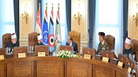 4 صور ترصد اختبارات كشف الهيئة لحاملي درجة الدكتوراه من دعاة وزارة الأوقاف بحضور السيسي 4 صور ترصد اختبارات كشف الهيئة لحاملي درجة الدكتوراه من دعاة وزارة الأوقاف بحضور السيسي