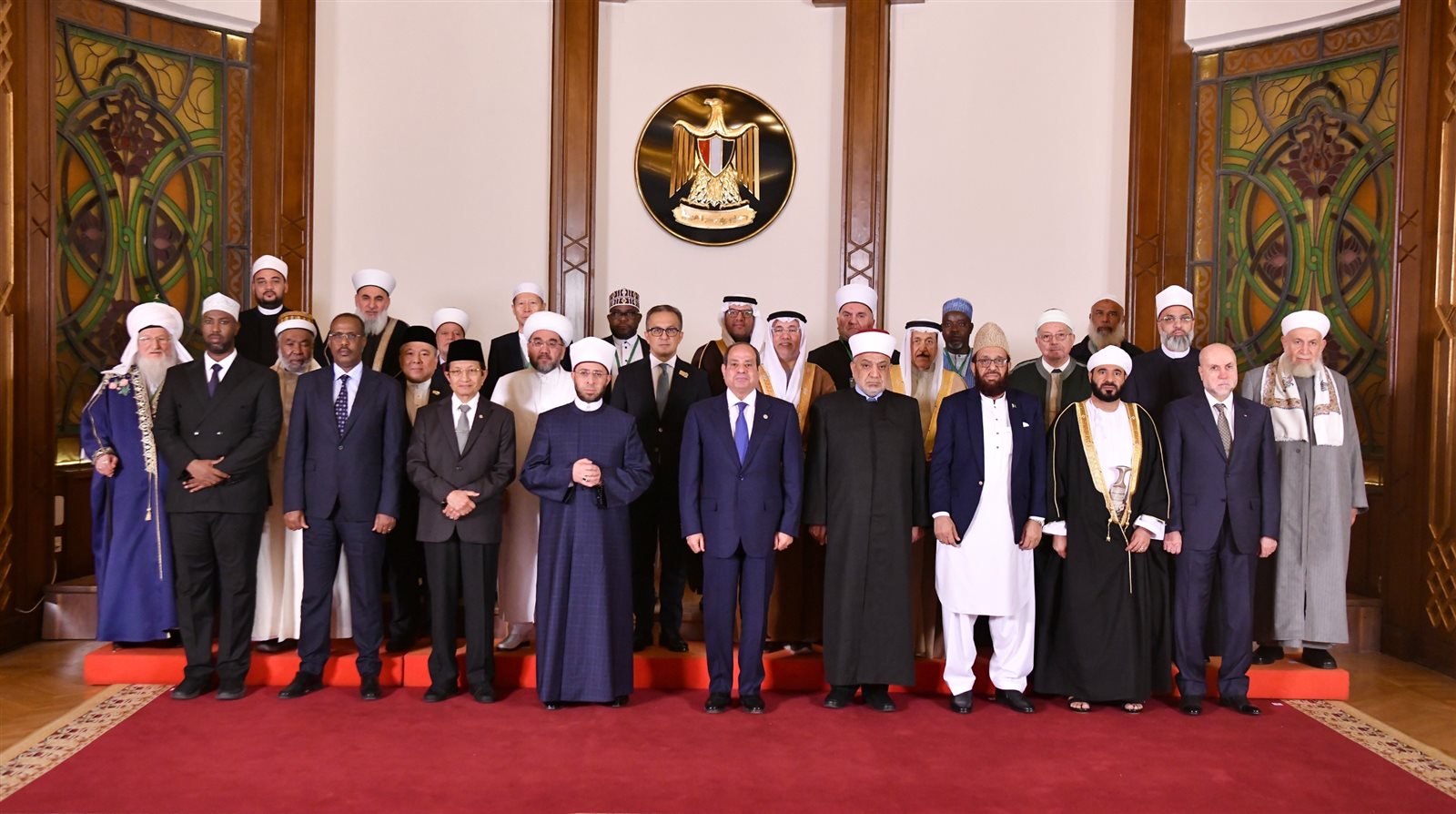 رسائل قوية من السيسي للعلماء المشاركين المؤتمر الدولي الـ 36 للمجلس الأعلى للشؤون الإسلامية.. صور