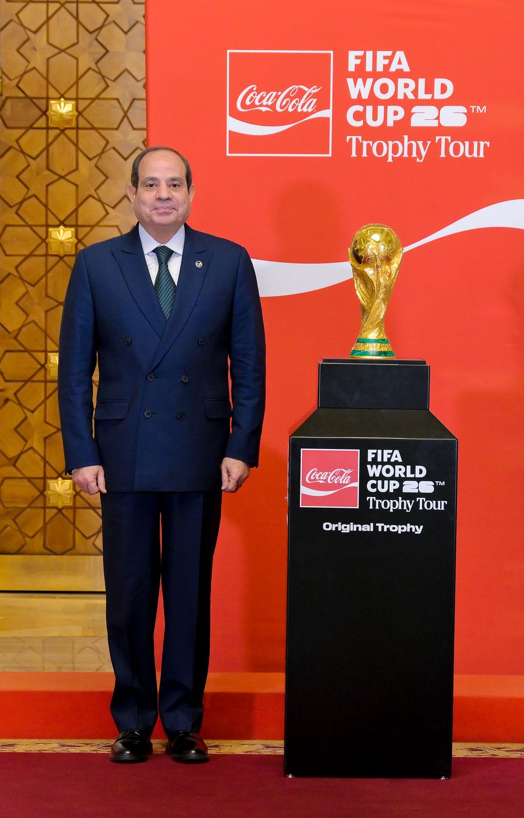 5 صور ترصد استقبال السيسي وفد “فيفا” ضمن الجولة الترويجية لكأس العالم 5 5 صور ترصد استقبال السيسي وفد “فيفا” ضمن الجولة الترويجية لكأس العالم