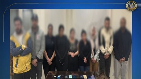 الداخلية تضبط نادٍ صحي غير مرخص لممارسة أعمال منافية للآداب بالجيزة