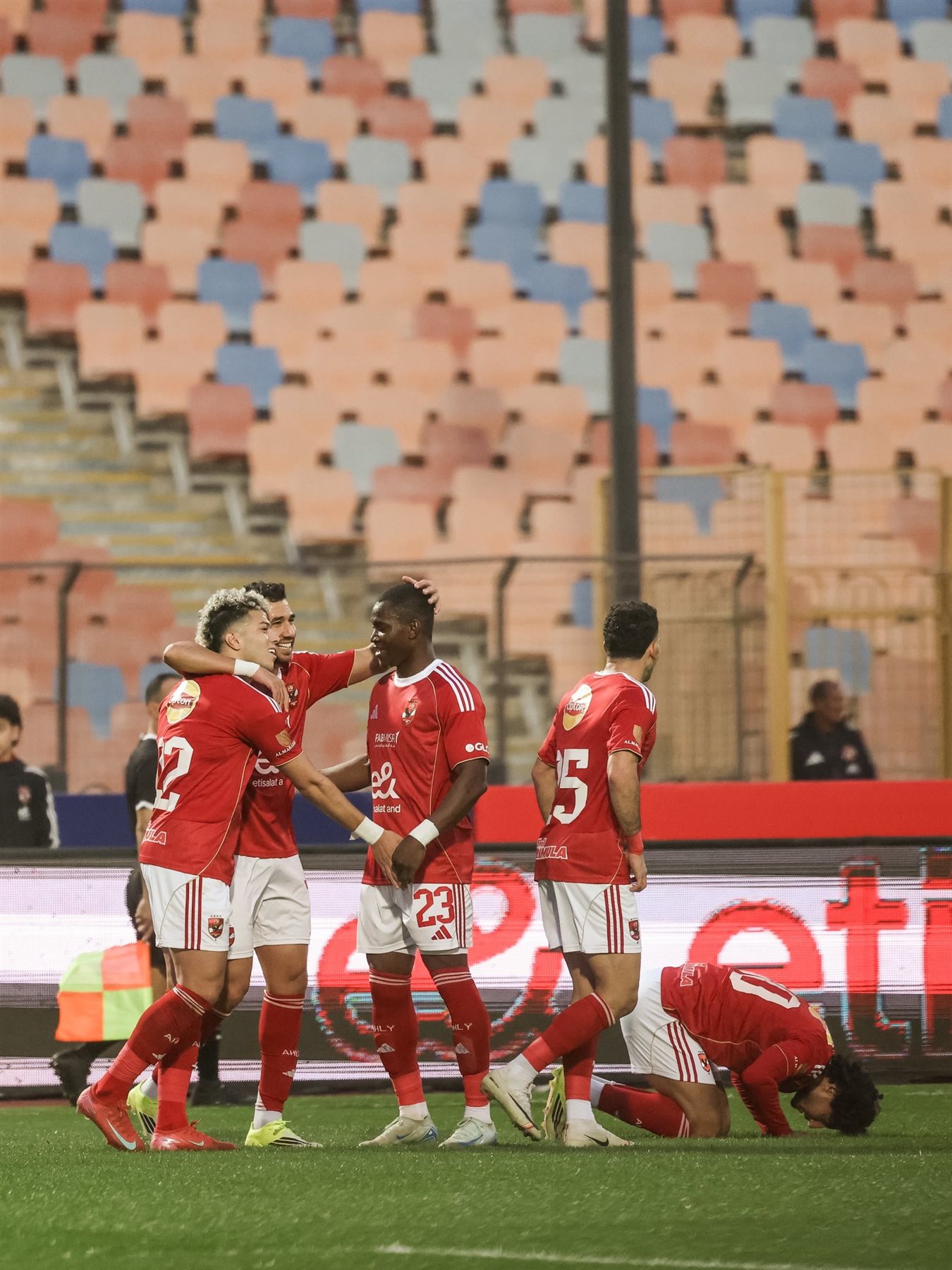 الأهلي يفوز على وادي دجلة بثلاثية في الدوري