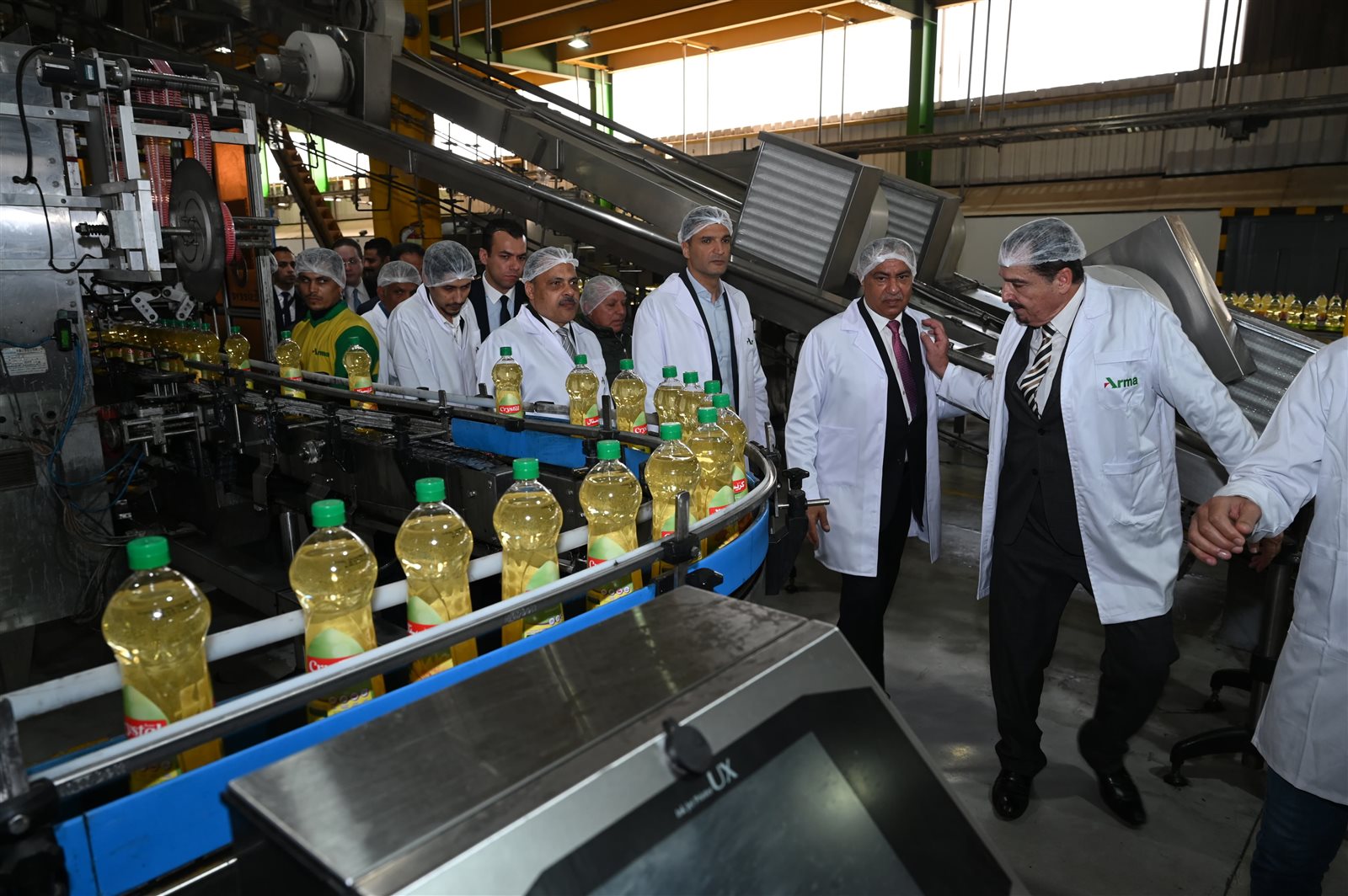 "هاشم" يتفقد مصنعين متخصصين في الصناعات الهندسية والغذائية بمدينة العاشر من رمضان 2 "هاشم" يتفقد مصنعين متخصصين في الصناعات الهندسية والغذائية بمدينة العاشر من رمضان